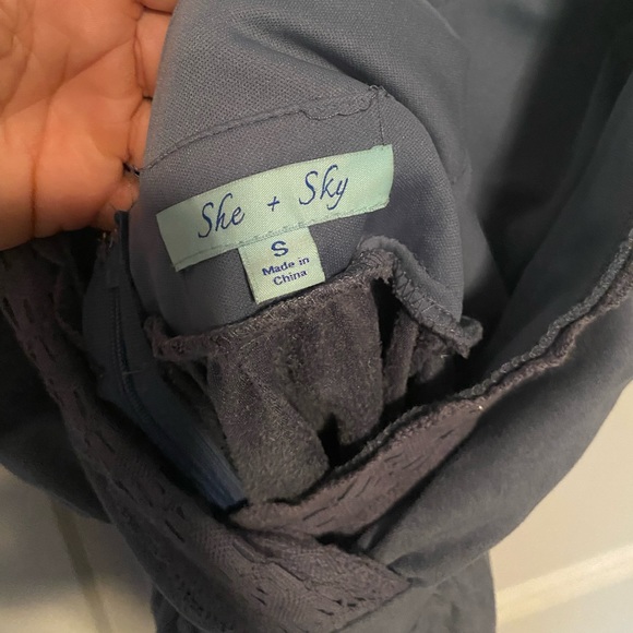 Open Back Romper - Picture 6 of 6